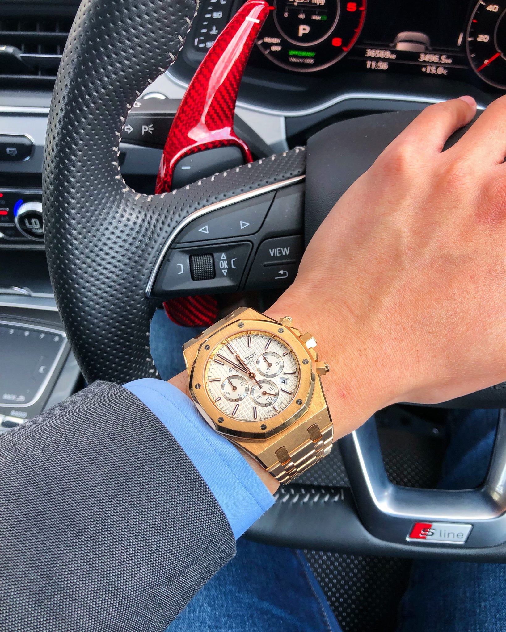 Royal Oak Chronograph Rose Gold
