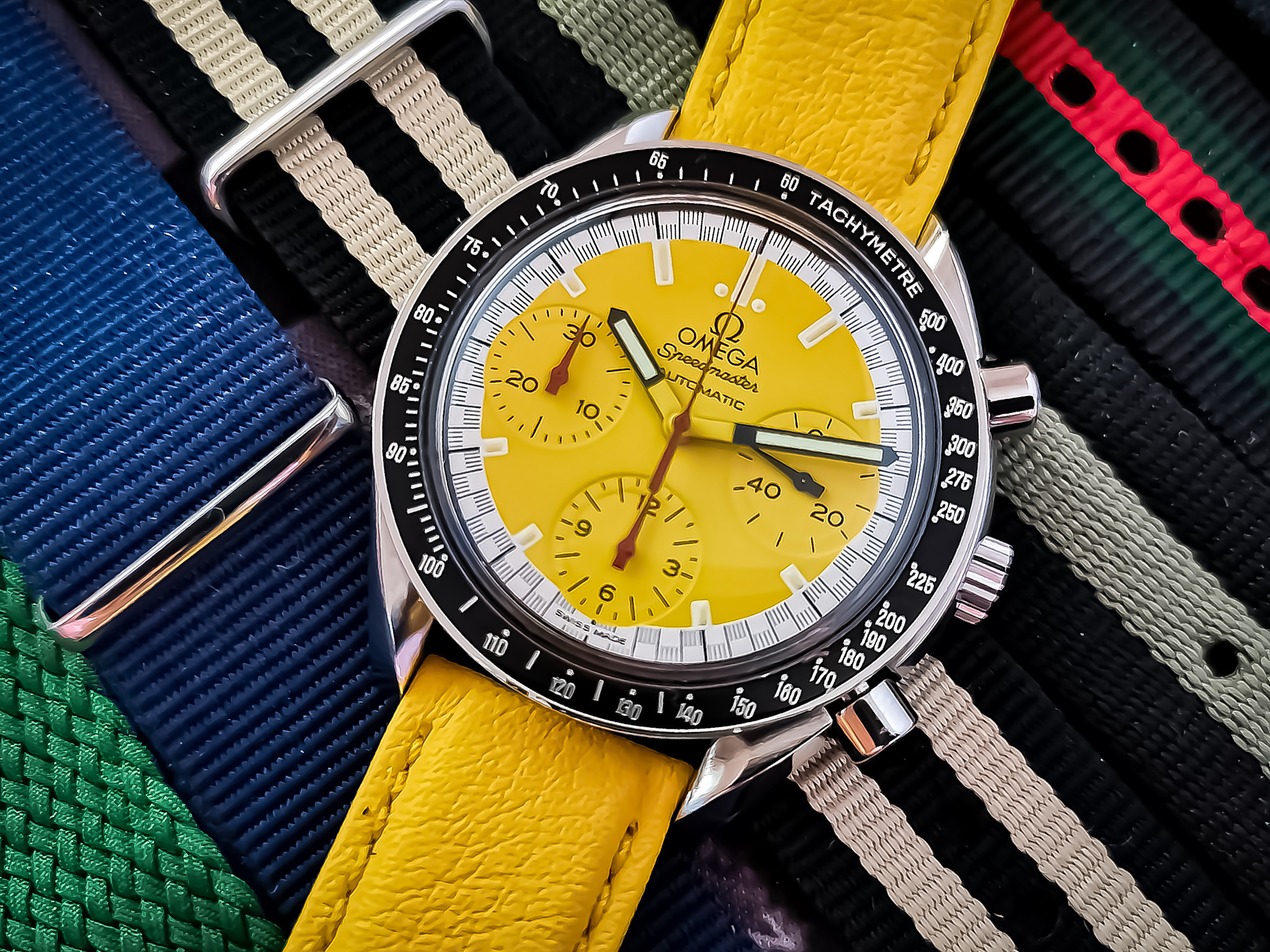 Omega Speedmaster Racing Schumacher