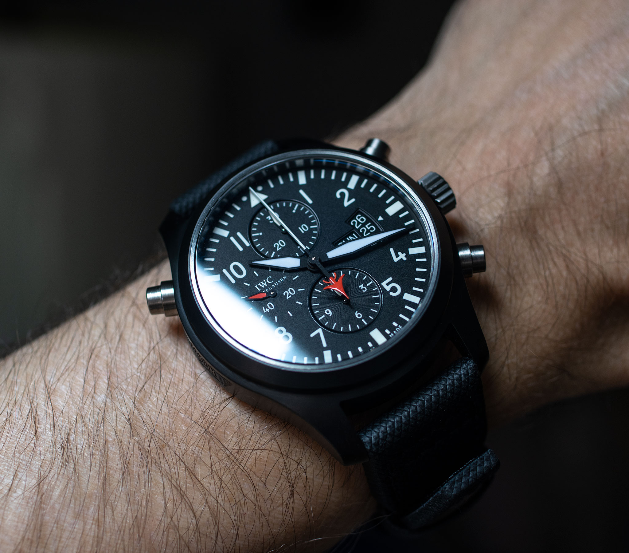 IWC Pilot’s Watch Double Chronograph Top Gun