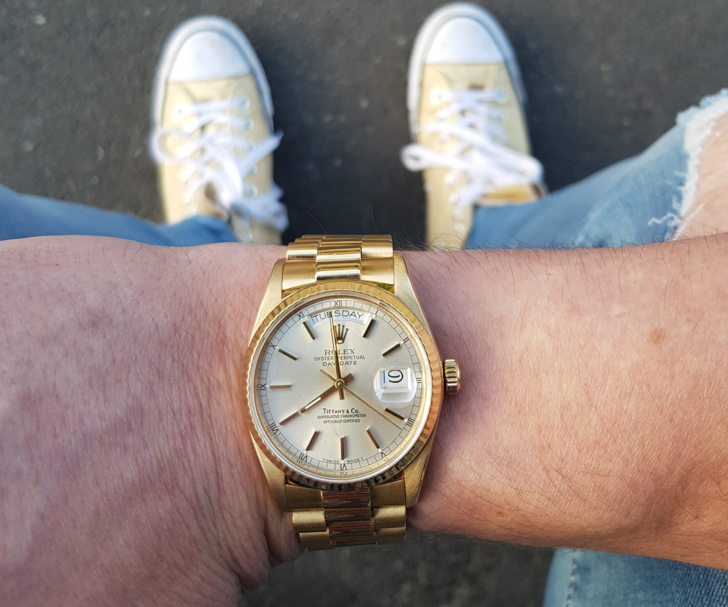 Rolex Tiffany & Co Day-Date
