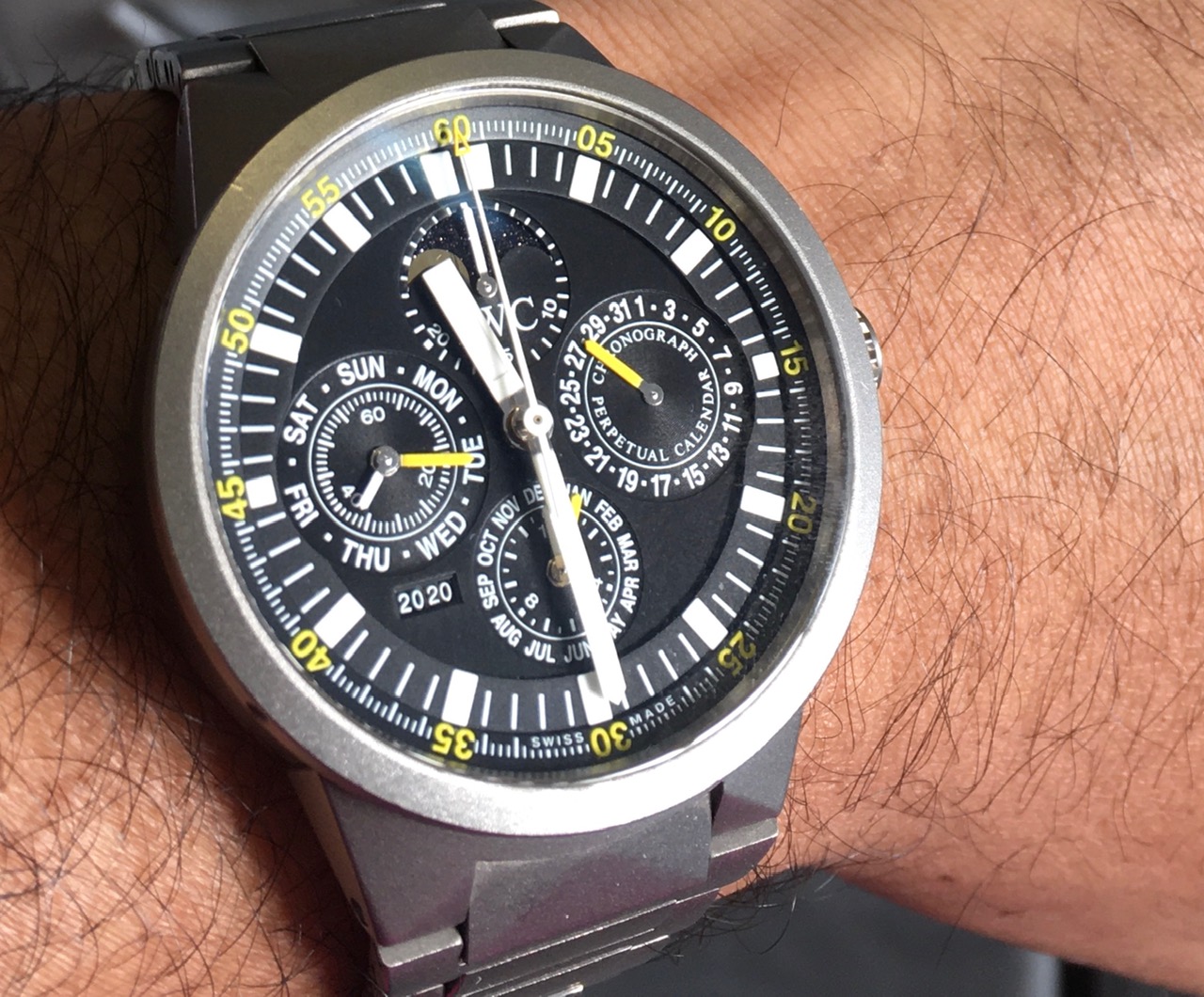 IWC Perpetual Calendar Chronograph Titanium GST