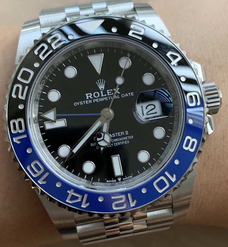 Rolex GMT-Master II 126710 BLNR Batgirl