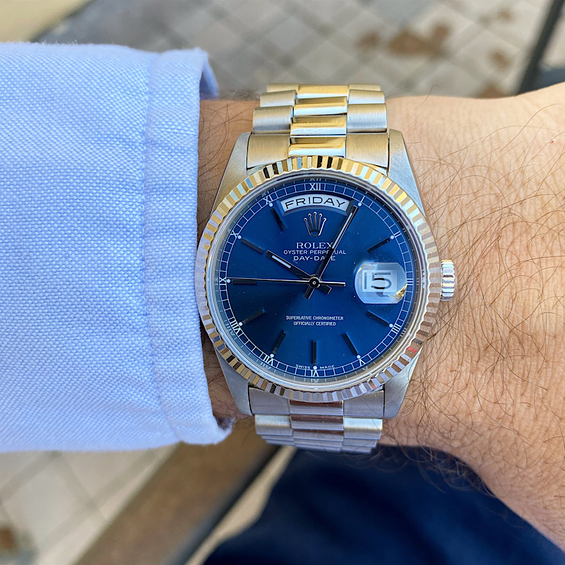 Rolex Day-Date 18239 White Gold