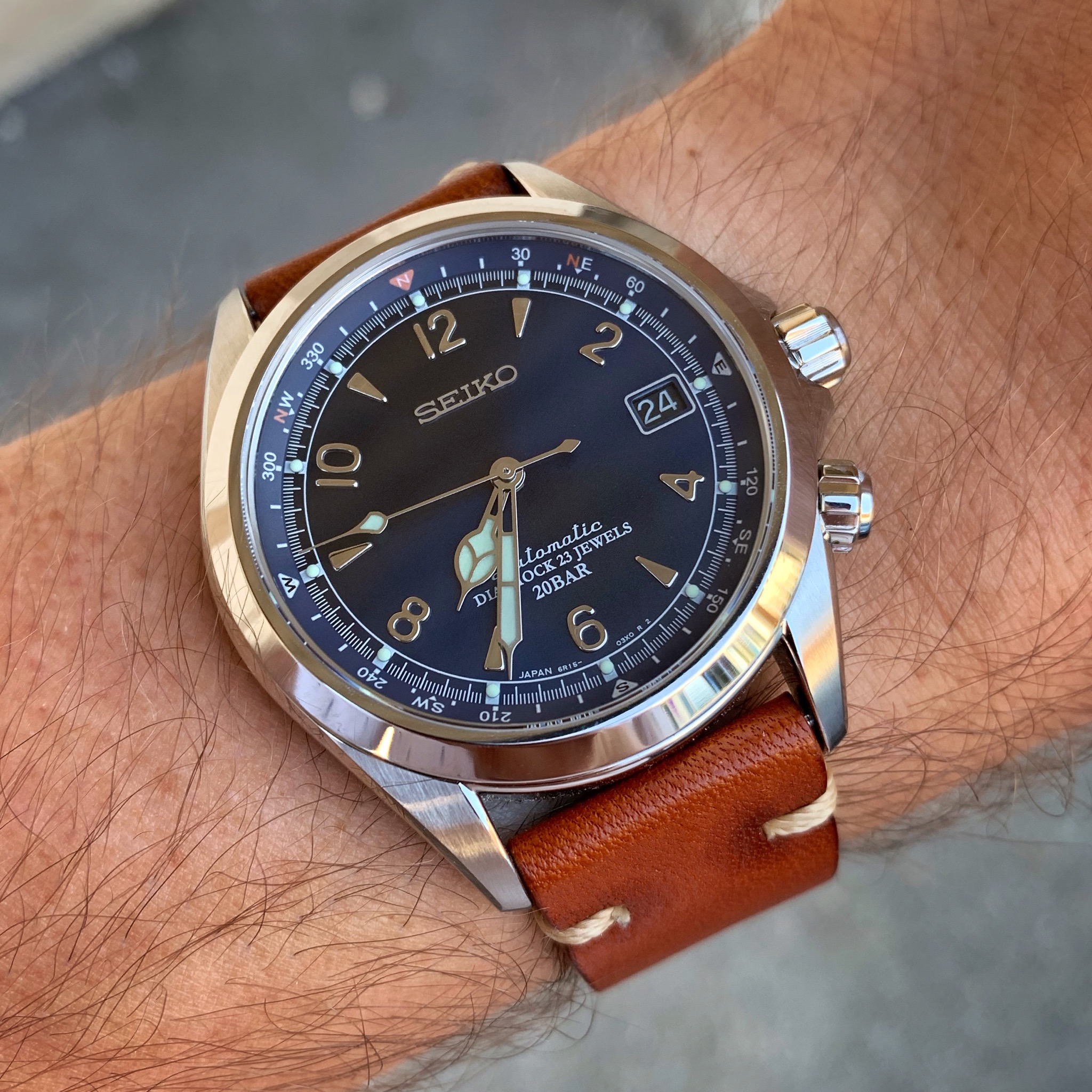 Seiko Alpinist Hodinkee SPB089