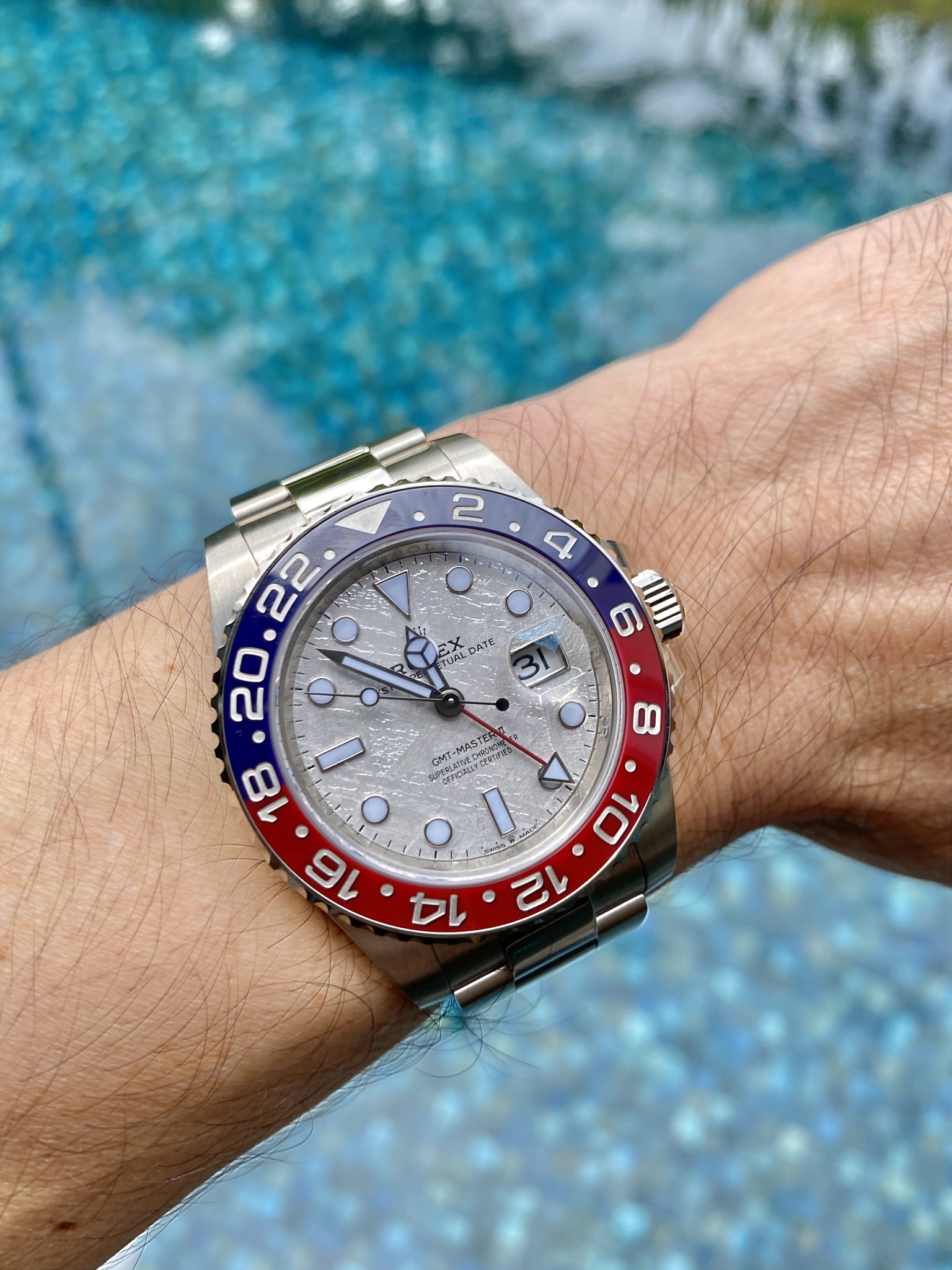 Rolex GMT-Master II Pepsi Meteorite 126719BLRO