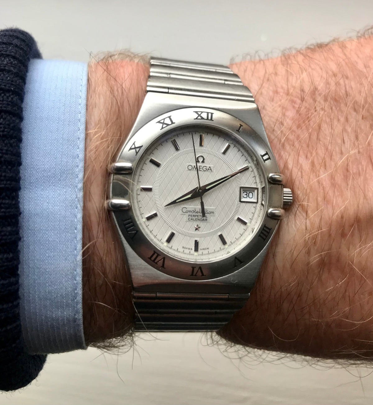 omega constellation perpetual calendar