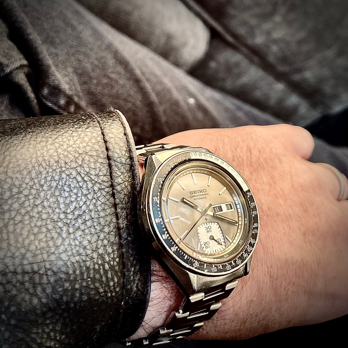 Seiko 6139-6040 Silver Ghost