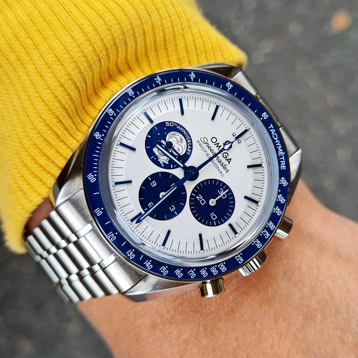 Omega Speedmaster "Silver Snoopy Award" 50th Anniversary