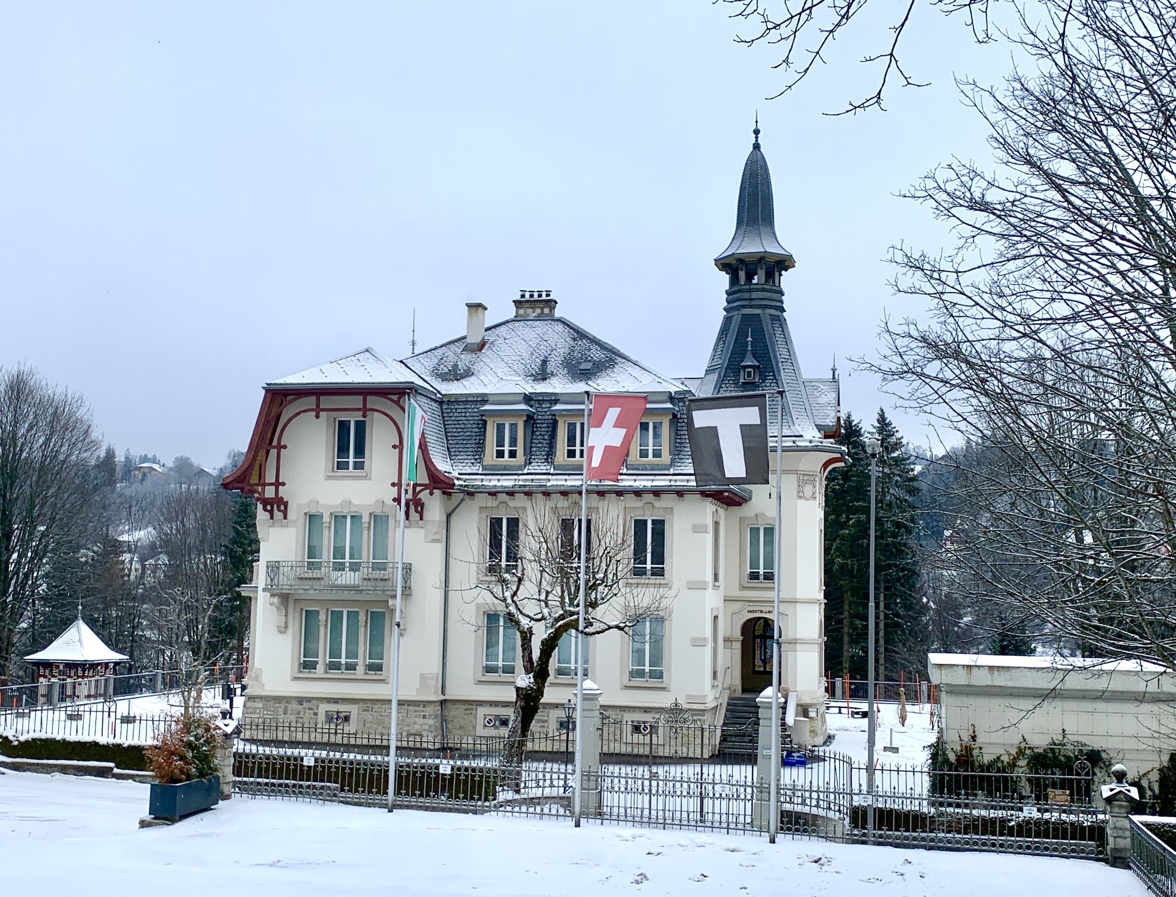 Building of the watch brand Tissot in Le Locle